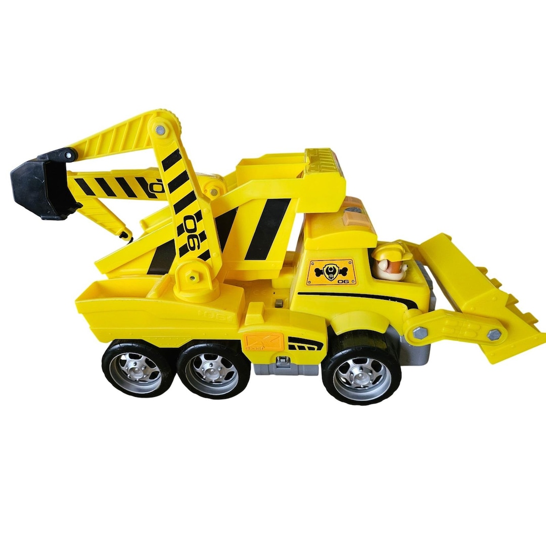PAW Patrol, Bulldozer de Ruben avec figurine à collectionner | Toys R