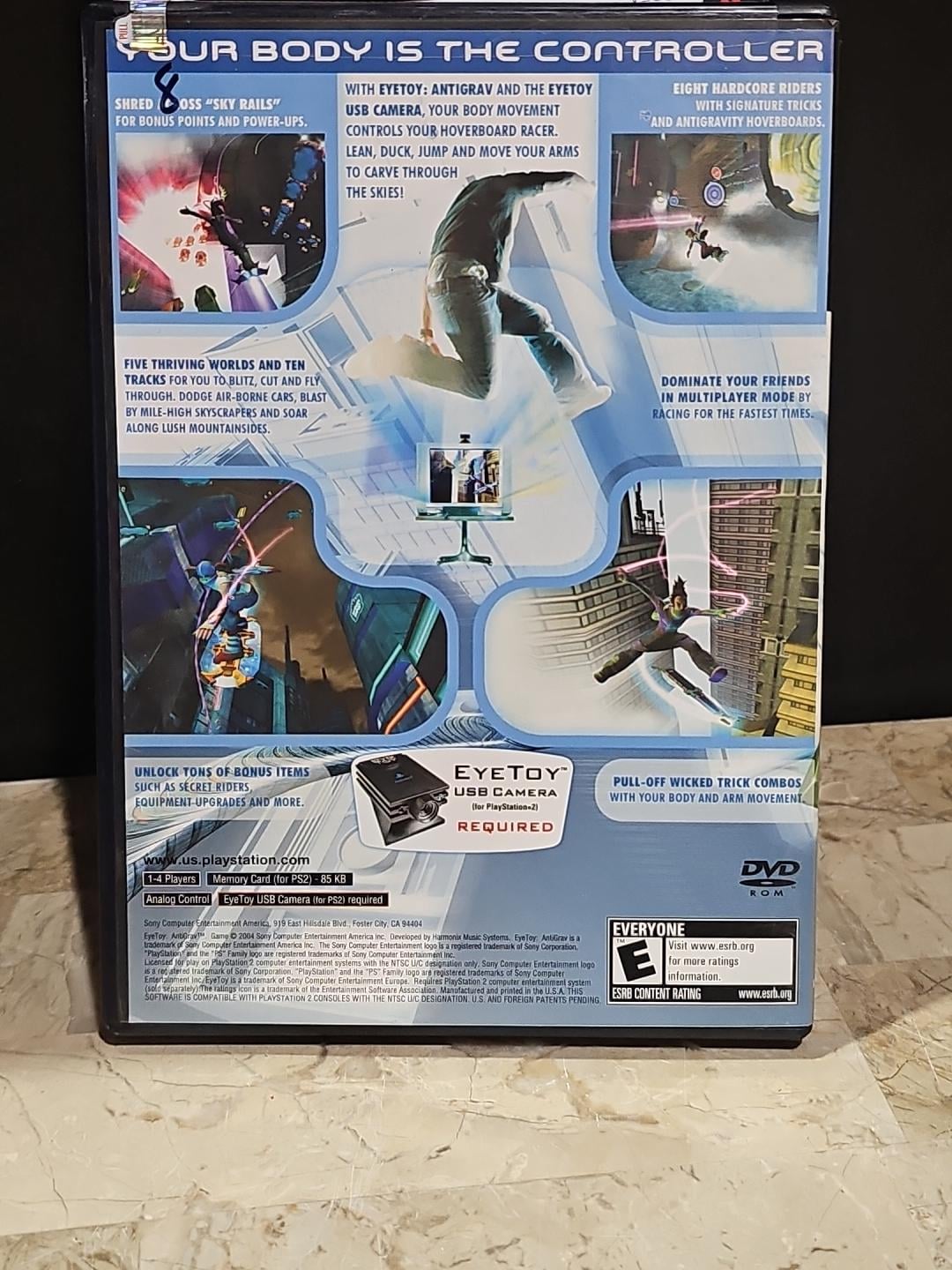 Jeu Eye Toy : Antigrav - PS2 - PAL - Bon état - Fun Garanti !