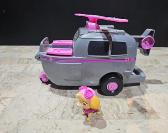 Paw Patrol Skye's Helicopter Transforming toy, Large- Pink and Gray