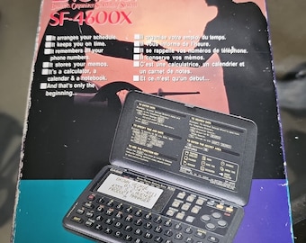 CASIO オーダーエントリーシステム用プリンター &コントローラーBOXセット Rare Vintage Casio Boss Business Organizer System SF-4600X - Etsy