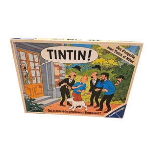 Tintin Board Game - Etsy
