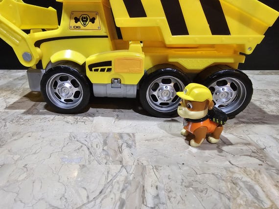 PAW Patrol Ultimate Rescue Construction Truck With Lights Sound and Rubble Etsy