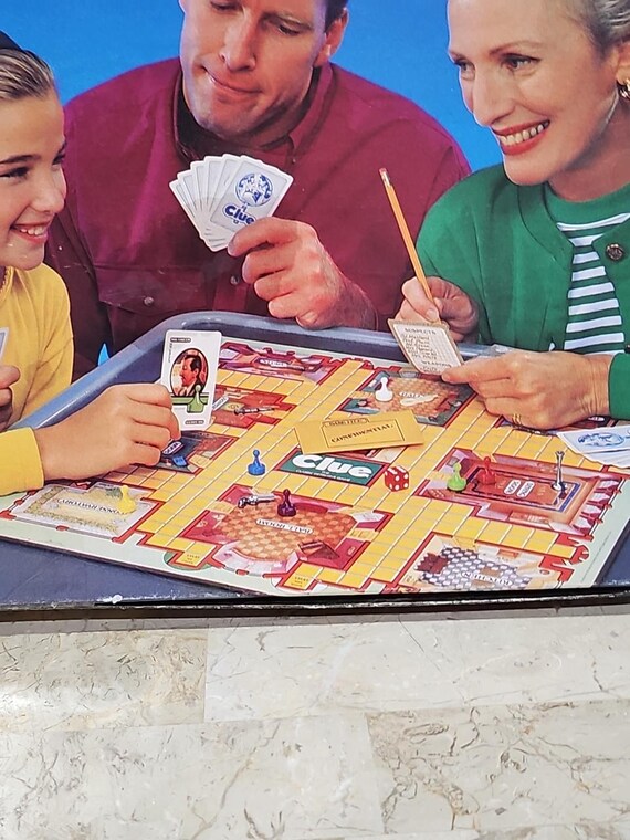 Vintage 1996 Clue Board Game “classic Detective Game” by Vintage 1996 Clue Board Game “classic Detective Game” by