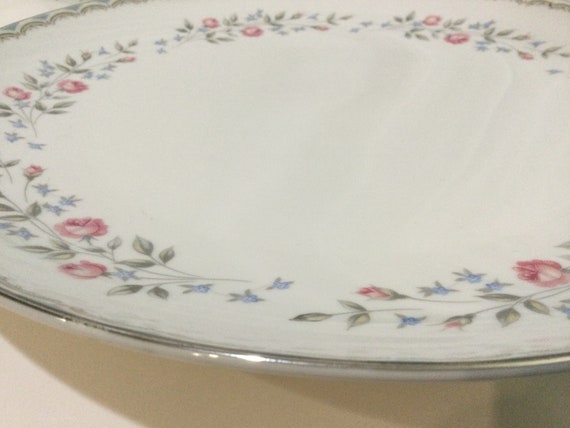 Fine China Rose China Japan 45/142 Colebrook Round Platter Tray 12