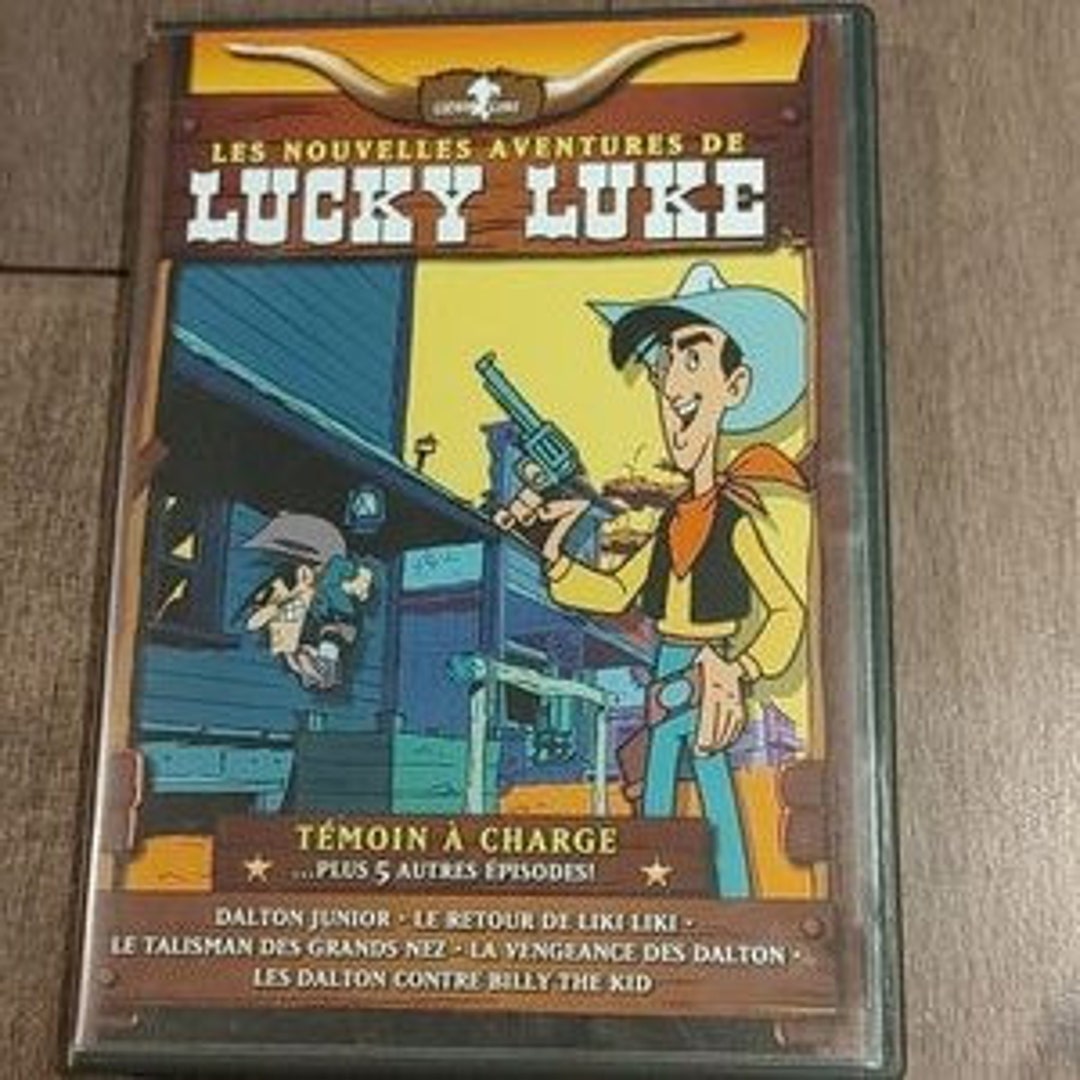 Dvds Lucky Luke French and English Version - Etsy