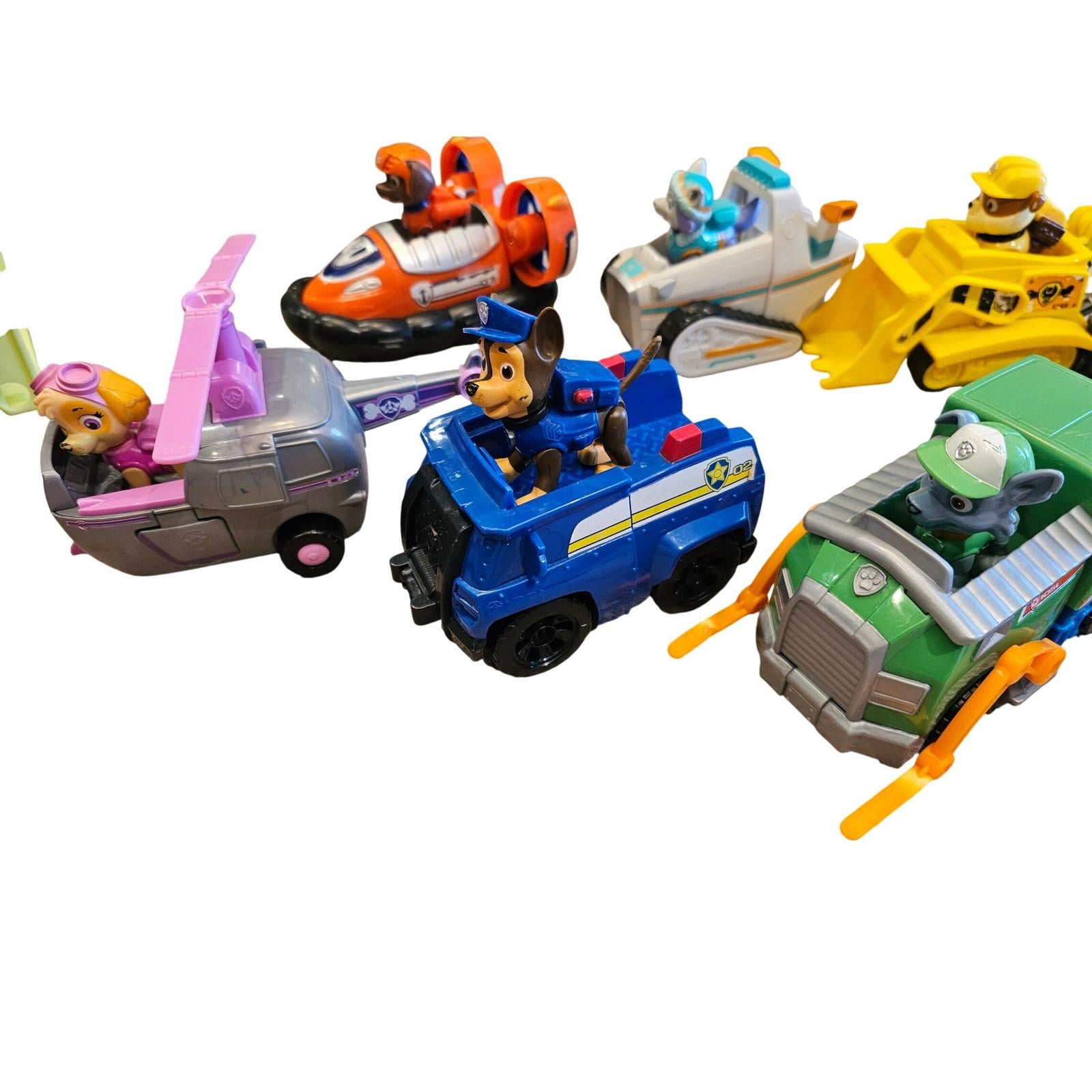 Ultimate Rescue Vehicles Paw Patrol Ultimate Rescue Vehicle and Figure Lot Chase Marshall Skye ...