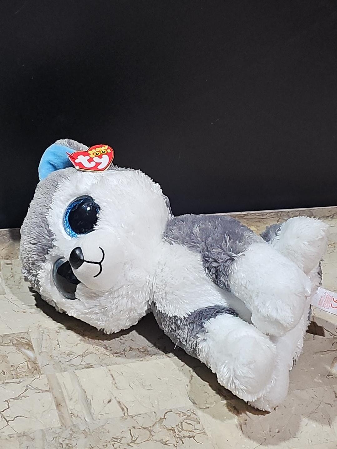 TY Squish a Boos Slush the Husky Mini Plush - Bright Star Toys