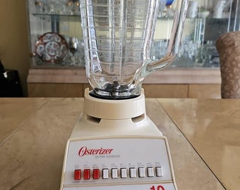Buy Classic Vintage Osterizer 10 Speed Blender Mixer 5 Cups Glass