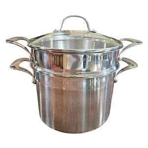 Cuisinart 8 liter ångkokare i rostfritt stål med glaslock 766-24CTC silver