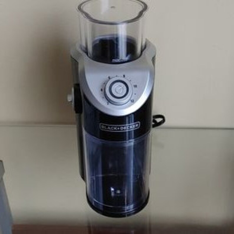 Black & Decker Burr Mill Coffee Grinder Etsy