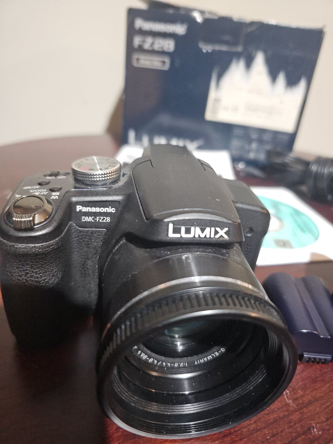 Panasonic Lumix DMC-FZ28 Digital Camera W/battery, Box - Etsy