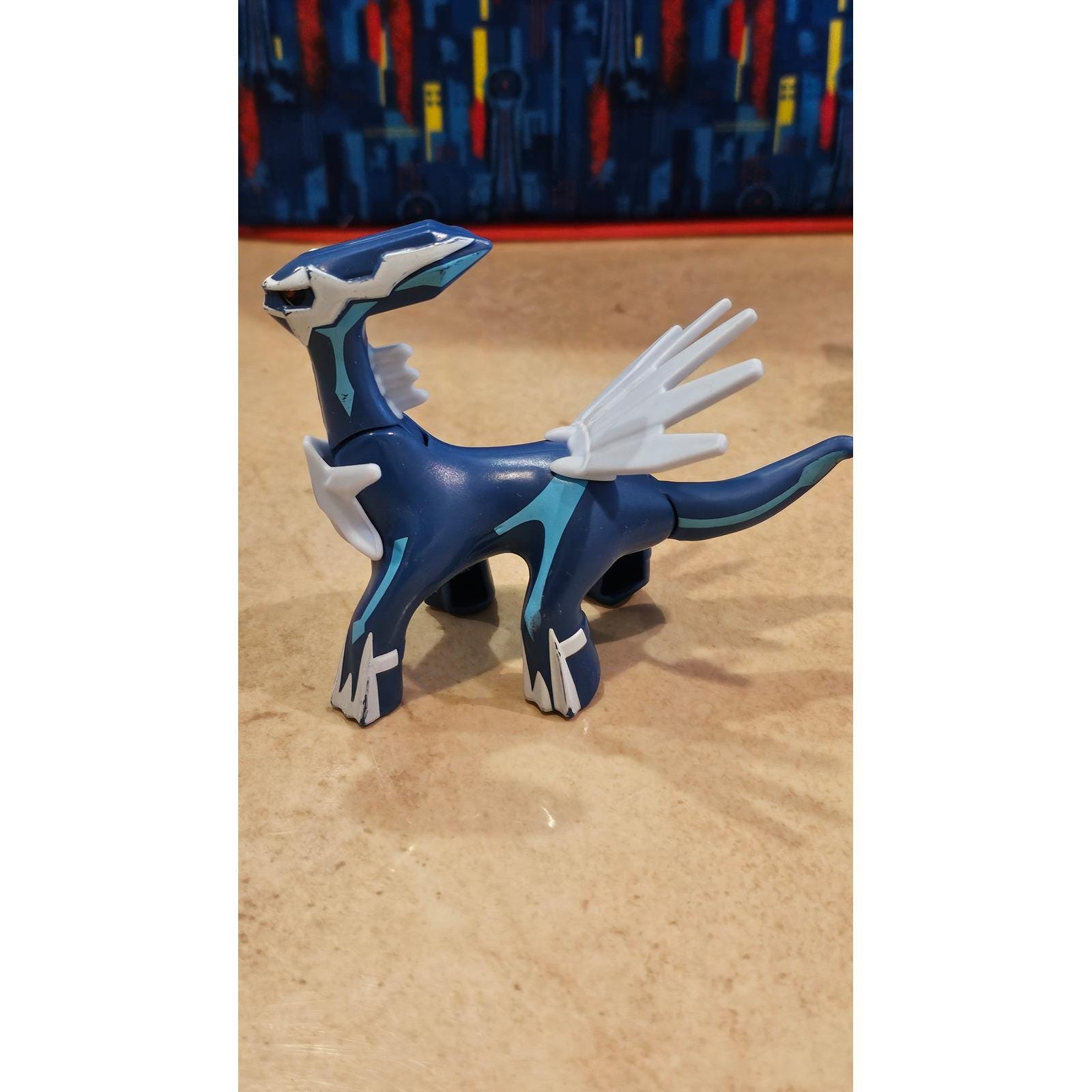 マクドナルドのポケモン ディアルガ アクションフィギュア ブルー
