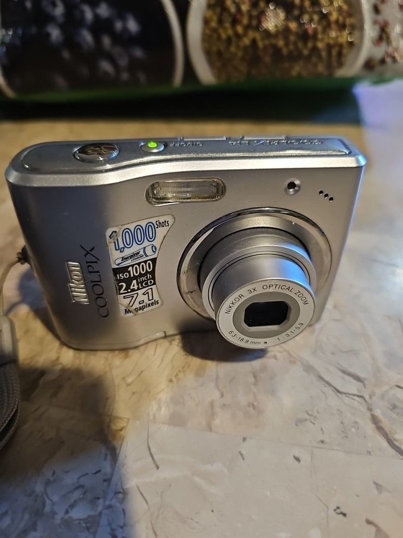 Nikon Coolpix L14 Digital Camera W/original Box / Instructions Etsy