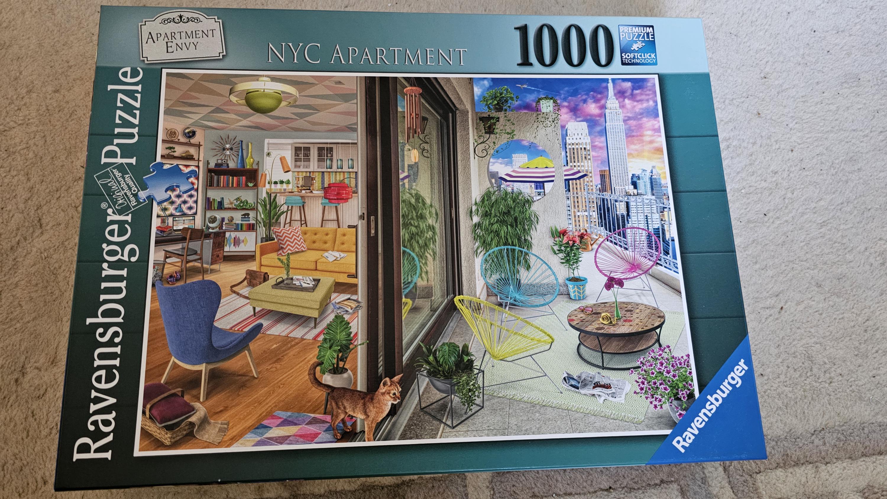 Jason Taylor NYC ( Apartment Envy) 1000 PC Puzzle Ravensburger