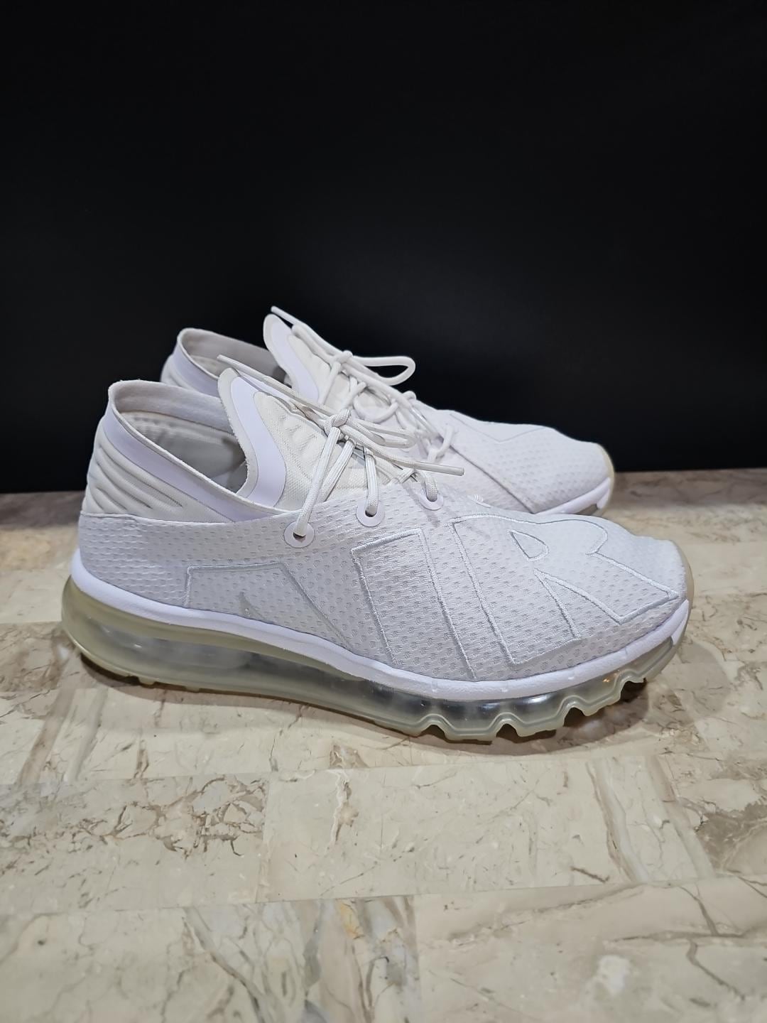 Mens NIKE AIR Max FLAIR Light Bone Trainers 942236 005 Size M
