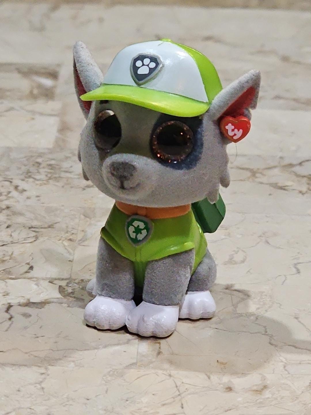 Rocky Paw Rocky Beanie Boo TY Beanie Boos Mini Boo ROCKY Paw