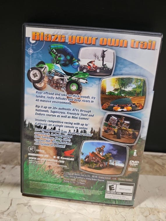 Atv Offroad Fury 2 Playstation 2 Atv 2 Sony Game ( Not for Sale