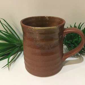 Rustic pottery hand made mugs with clay, texture reddish mugs, great house warming gift, handmade mugs