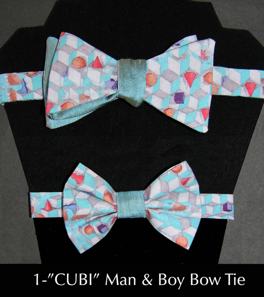 dad and son matching bow ties