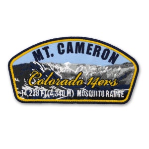 Mt. Cameron Colorado 14ers Mountain Patch