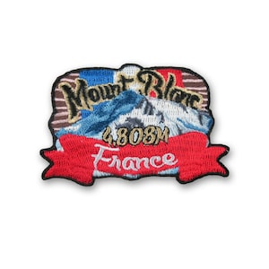 Mount Blanc montagna arrampicata Patch