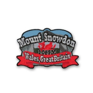 Mount Snowdon Mountain arrampicata Patch