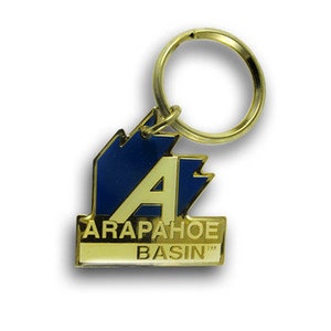 Arapahoe Basin Logo Ski Resort Keychain #2