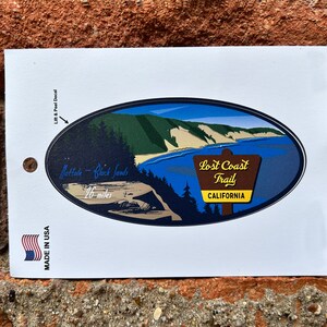 Sticker Lost Coast Trail, sticker