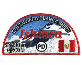 Ishinca Mountain Climbing Patch