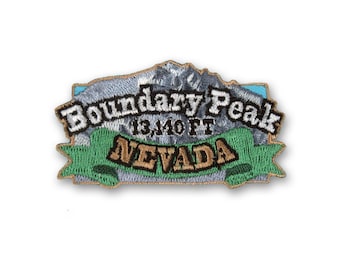 Boundary Peak Mountain Climbing Patch