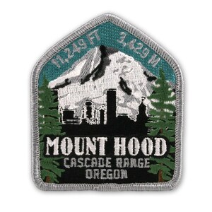 Mount Hood Mountain arrampicata Patch