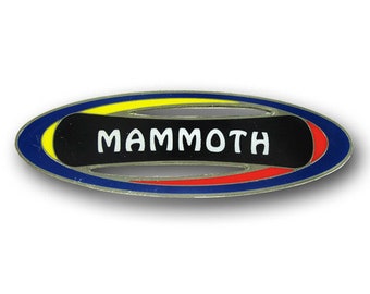 Mammut Oval Ski Resort Magnet #2