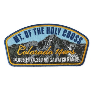 Mt. Of The Holy Cross Colorado 14ers Mountain Patch