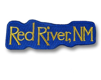 Red River Blue Ski Aufnäher #2