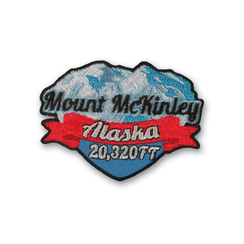 Mount Mckinley Mountain Climbing Patch - Etsy