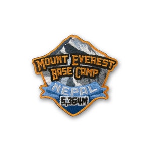 Mount Everest Base Camp Mountain Climbing Patch