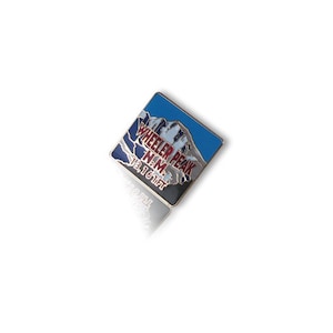 Wheeler Peak Mountain Climbing Lapel Pin