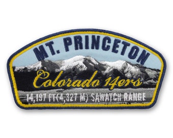 Mt. Princeton Colorado 14ers Mountain Patch