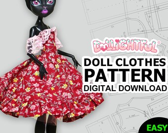 custom monster high doll clothes