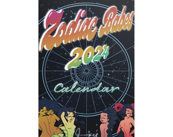 Zodiac Babes Wall calendar (2024)