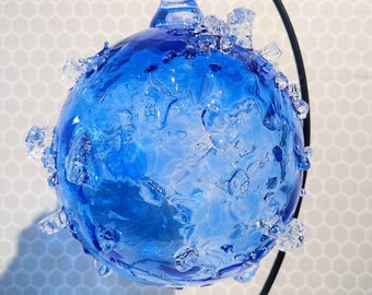 Blown Glass Bee Orb Water Collector