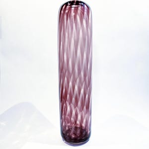 Purple Blown Glass Vase