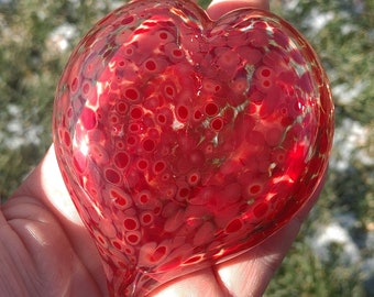 Blown Glass Heart