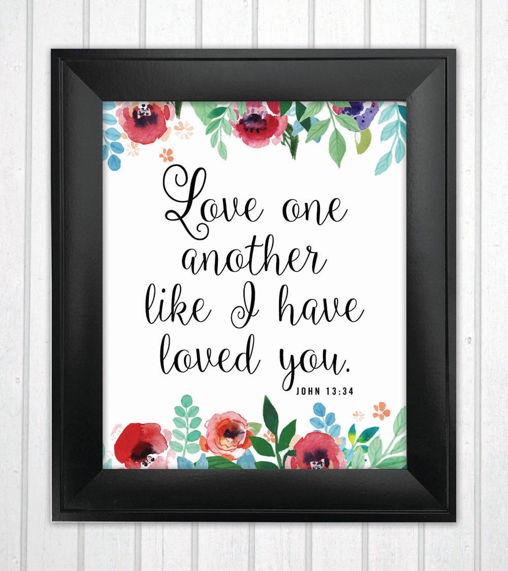 INSTANT DOWNLOAD Bible Verse Art Printable Scripture Print - Etsy