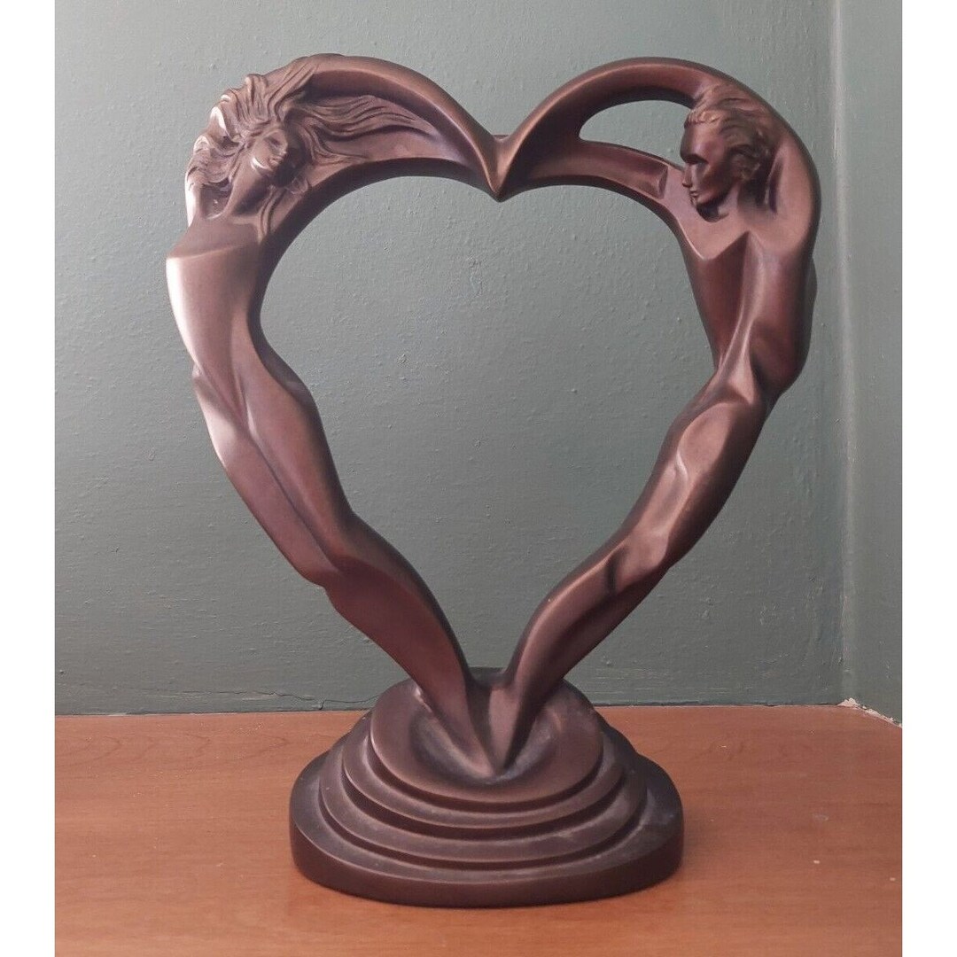 Vintage Austin Productions Sculpture Loving Alexsander Danel Etsy