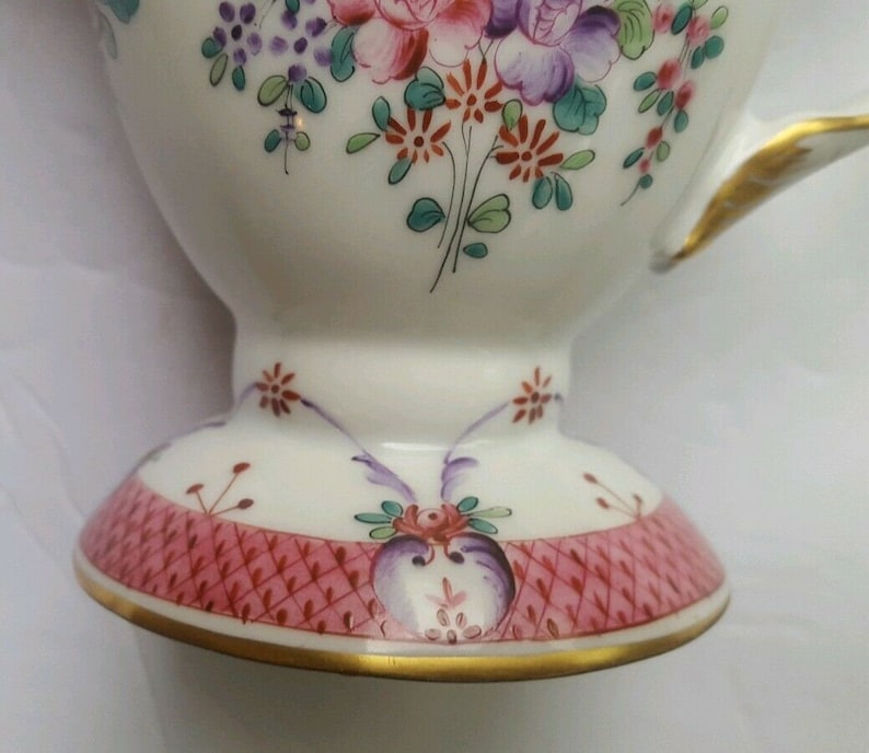 Porcelaine De Paris Footed Gravy Sauce Boat France Vincent Dubois