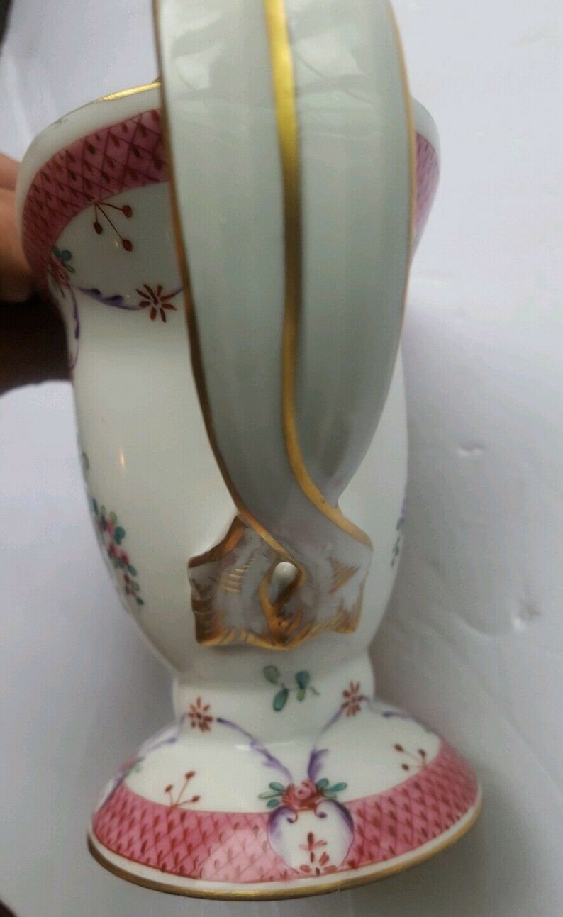 Porcelaine De Paris Footed Gravy Sauce Boat France Vincent Dubois