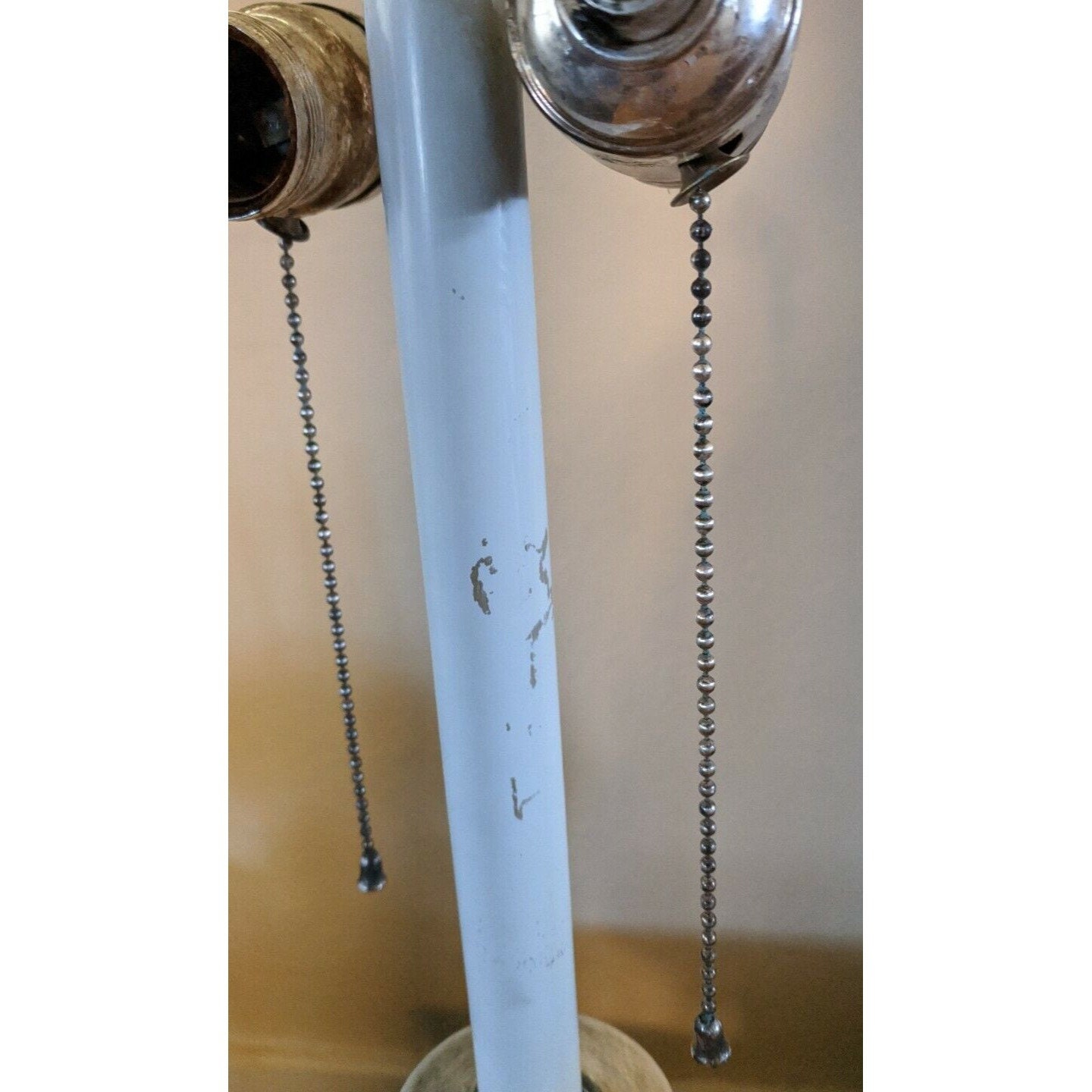 Vintage Silver Plate Candlestick Buffet Lamp Dual Light Etsy