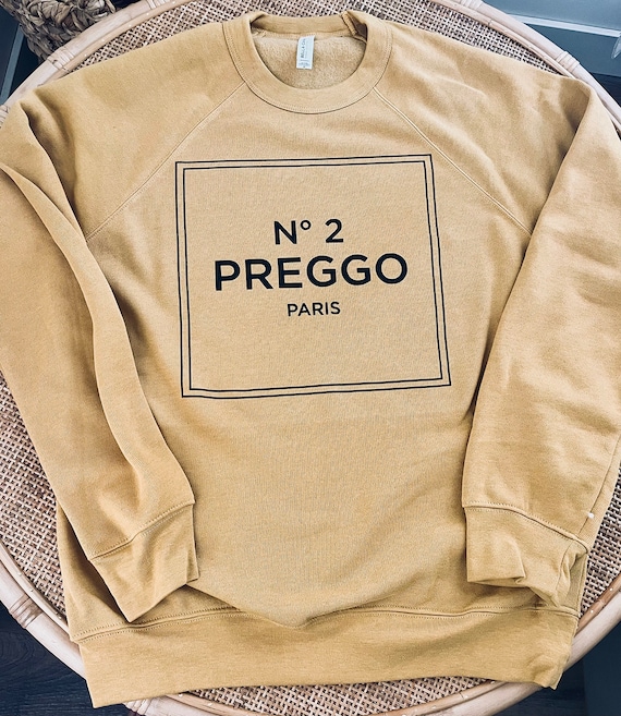 PREGGO Chanel Sweatshirt Pregnant 
