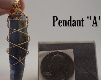 Pendentif cyanite